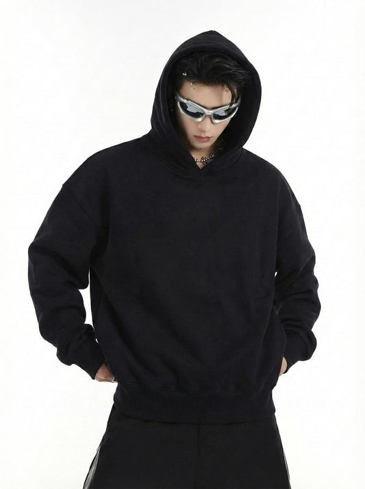 Black Essential Hoodie